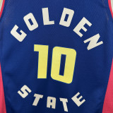 2024-25 WARRIORS BUTLERIII #10 Royal blue City Edition Top Quality Hot Pressing NBA Jersey