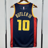 2024-25 WARRIORS BUTLERIII #10 Royal blue City Edition Top Quality Hot Pressing NBA Jersey