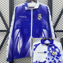 2024-25 RMA Blue &White Double Sided Windbreaker (双面风衣)