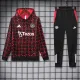 2024-25 Man Utd Red Black Hoodie Tracksuit (卫衣套装)