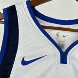 2022-23 Dallas Mavericks CHRISTIE #00 White Top Quality Hot Pressing NBA Jersey(V领)