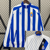 2024-25 Espanyol Blue & White Double Sided Windbreaker (双面风衣)