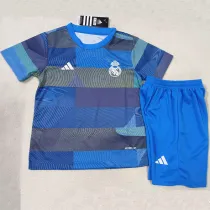 2025-26 RMA Grey Blue Kids Training