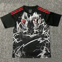 2025-26 Japan Black Special Edition Fans Soccer Jersey (赛亚人)