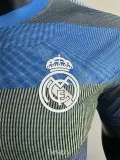 2025-26 RMA Grey Blue Player Version Training Shirts