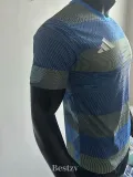 2025-26 RMA Grey Blue Player Version Training Shirts