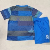 2025-26 RMA Grey Blue Kids Training