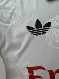 2025-26 RMA White Casual Edition Player Version Training Shirts