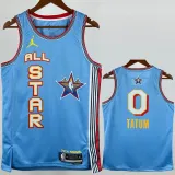 2025-26 ALL-STAR TATUM #0 Light blue Top Quality Hot Pressing NBA Jersey