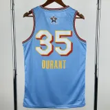 2025-26 ALL-STAR DURANT #35 Light blue Top Quality Hot Pressing NBA Jersey
