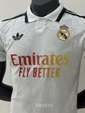2025-26 RMA White Casual Edition Player Version Training Shirts