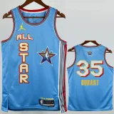 2025-26 ALL-STAR DURANT #35 Light blue Top Quality Hot Pressing NBA Jersey