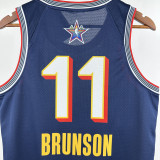 2025-26 ALL-STAR BRUNSON #11 Royal blue Top Quality Hot Pressing NBA Jersey