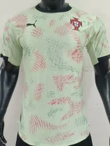 2025-26 Portugal W Away Player Version Soccer Jersey *PM浅绿