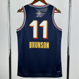 2025-26 ALL-STAR BRUNSON #11 Royal blue Top Quality Hot Pressing NBA Jersey
