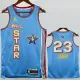 2025-26 ALL-STAR JAMES #23 Light blue Top Quality Hot Pressing NBA Jersey