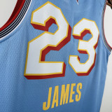 2025-26 ALL-STAR JAMES #23 Light blue Top Quality Hot Pressing NBA Jersey