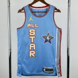 2025-26 ALL-STAR CURRY #30 Light blue Top Quality Hot Pressing NBA Jersey