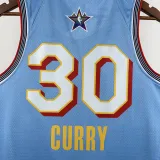 2025-26 ALL-STAR CURRY #30 Light blue Top Quality Hot Pressing NBA Jersey