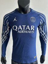 2024-25 PSG Fourth Long Sleeve Player Version Soccer Jersey (长袖球员)
