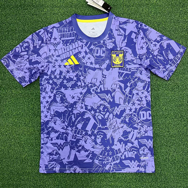 2025-26 Tigres UANL Purple Training Shirts