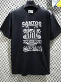 2025 Santos FC Black  Casual T-Shirt