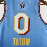 2025-26 ALL-STAR TATUM #0 Light blue Top Quality Hot Pressing NBA Jersey