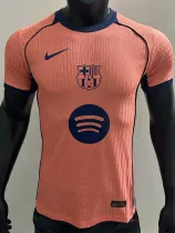 2025-26 BAR Pink Orange Special Edition Player Version Soccer Jersey