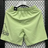 D701 NK Green Casual Short Pants