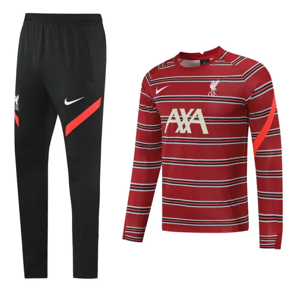 2024-25 LIV Red Long Sleeve Training Tracksuit