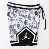 C2441 AJ White Casual Short Pants