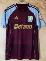 2025-26 Aston Villa Red Special Edition Fans Soccer Jersey