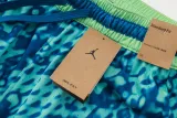 C2450 Jordan Green Casual Short Pants