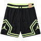 A2437 AJ Green Black Casual Short Pants