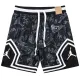 C2441 Jordan Black Casual Short Pants