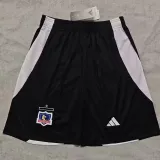 2025-26 Colo-Colo Home Black Shorts Pants