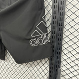 D701 AD Black Casual Short Pants