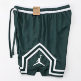 A2435 AJ Dark green Casual Short Pants