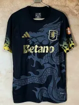 2025-26 Aston Villa Black Special Edition Fans Soccer Jersey