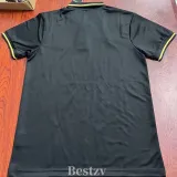 2025-26 Corinthians Black Polo Short Sleeve