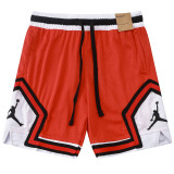 A2434 AJ Red Casual Short Pants
