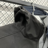 2024-25 PSG Jordan Black Outdoor Jackets #RK901冲锋衣