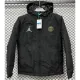 2024-25 PSG Jordan Cotton Thickened warm Black Outdoor Jackets #P2加棉冲锋衣