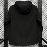 2024-25 PSG Jordan Black Outdoor Jackets #RK901冲锋衣