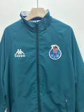 1998 Porto Green & Blue Retro Double Sided Windbreaker (双面风衣)