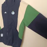 2024-25 Algeria Black Windbreaker