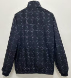 2024-25 Man Utd Blue & Black Double Sided Windbreaker (双面风衣)