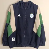 2024-25 Algeria Black Windbreaker