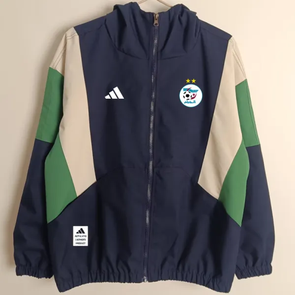 2024-25 Algeria Black Windbreaker