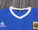 1986 Argentina Away Kids Retro Soccer Jersey